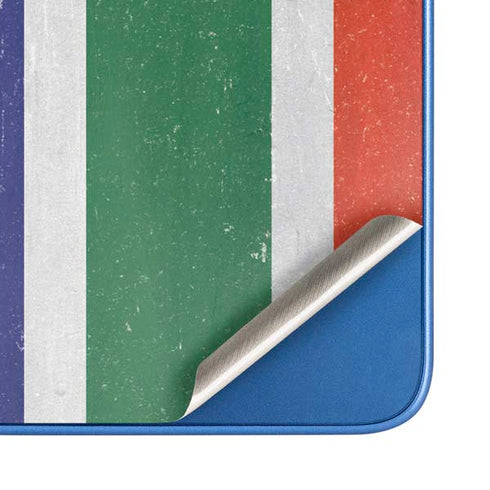 South Africa Flag Distressed Moto G Play 4G (2024) Skin